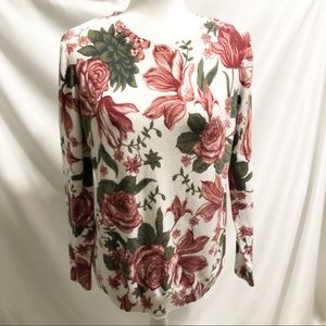Loft Outlet Floral Sweater